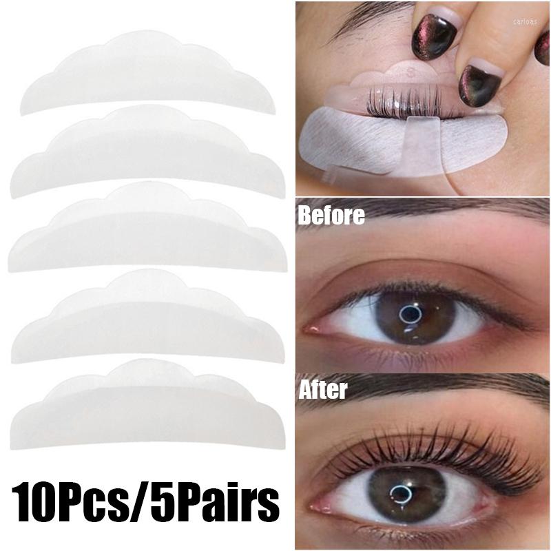 

False Eyelashes 5Pair/box Silicone Eyelash Perm Pad Recycling Lashes Rods Shield Lifting 3D Curler Makeup Accessories Applicator Tools