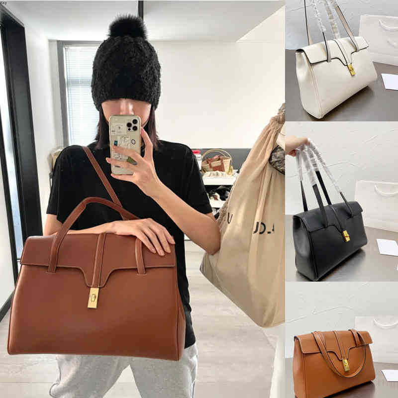 

Totes the Tote Bag Messenger Bags Designer Handbags Brand Women Underarm Bag Commuter Large Capacity Shopping Bags Leather Shoulder Portable Purse 220816