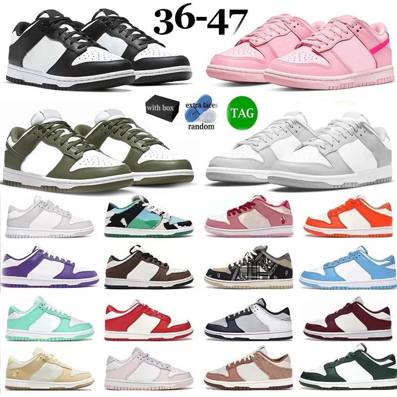 

with box running shoes Panda Medium Olive Grey Fog Syracuse photo dust university red Pink Velvet dunks lows triple pink sneakers outdoor size 36-47, #8