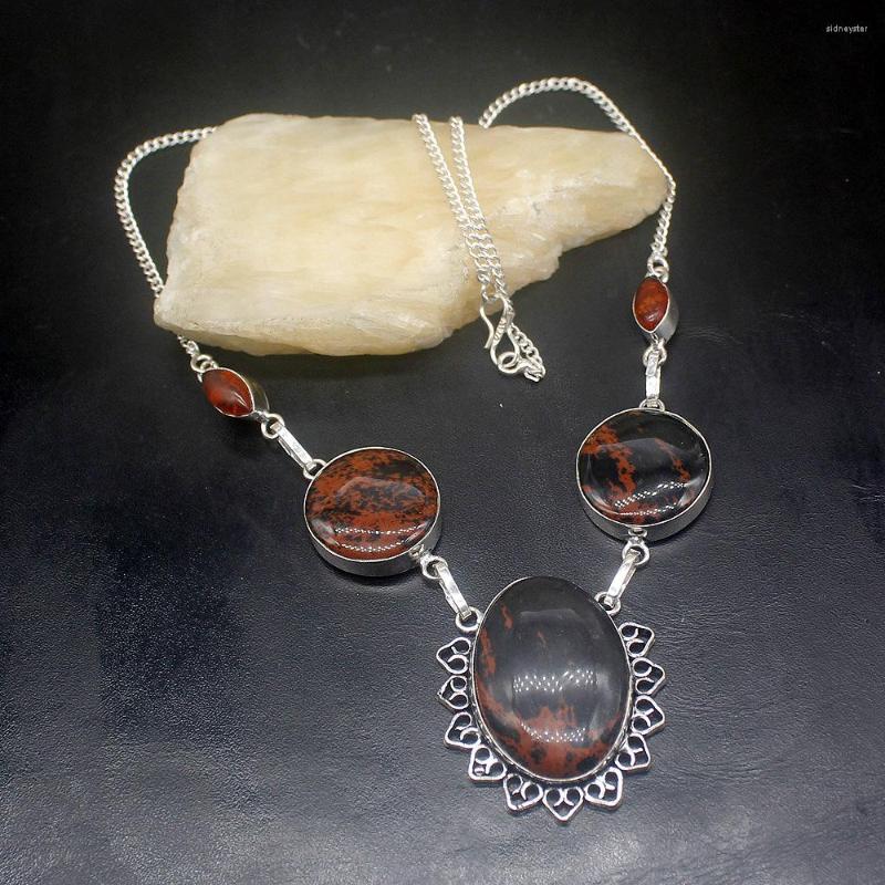 

Chains Gemstonefactory Jewelry Big Promotion Single Unique 925 Silver Sea Sediment Baltic Amber Women Chain Necklace 42cm 202201362