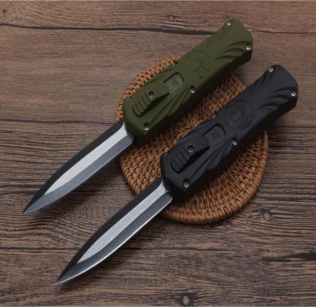 

New EDC OUT the Front Automatic Knife tactical Combat camping utility hiking Auto knives Pocket Knife8154364