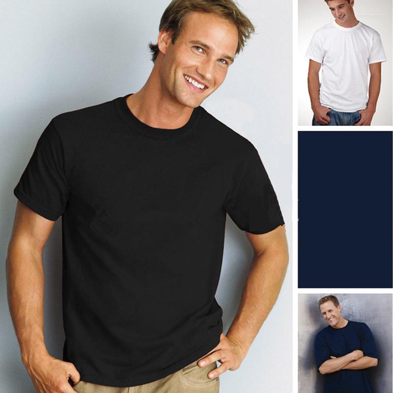 

Men's Suits 371 Mannen Ingerichte Zachte Korte Mouwen T-shirt Zomer Koop Running Tops Ronde Hals Puur Katoen Casual Effen, 371-1