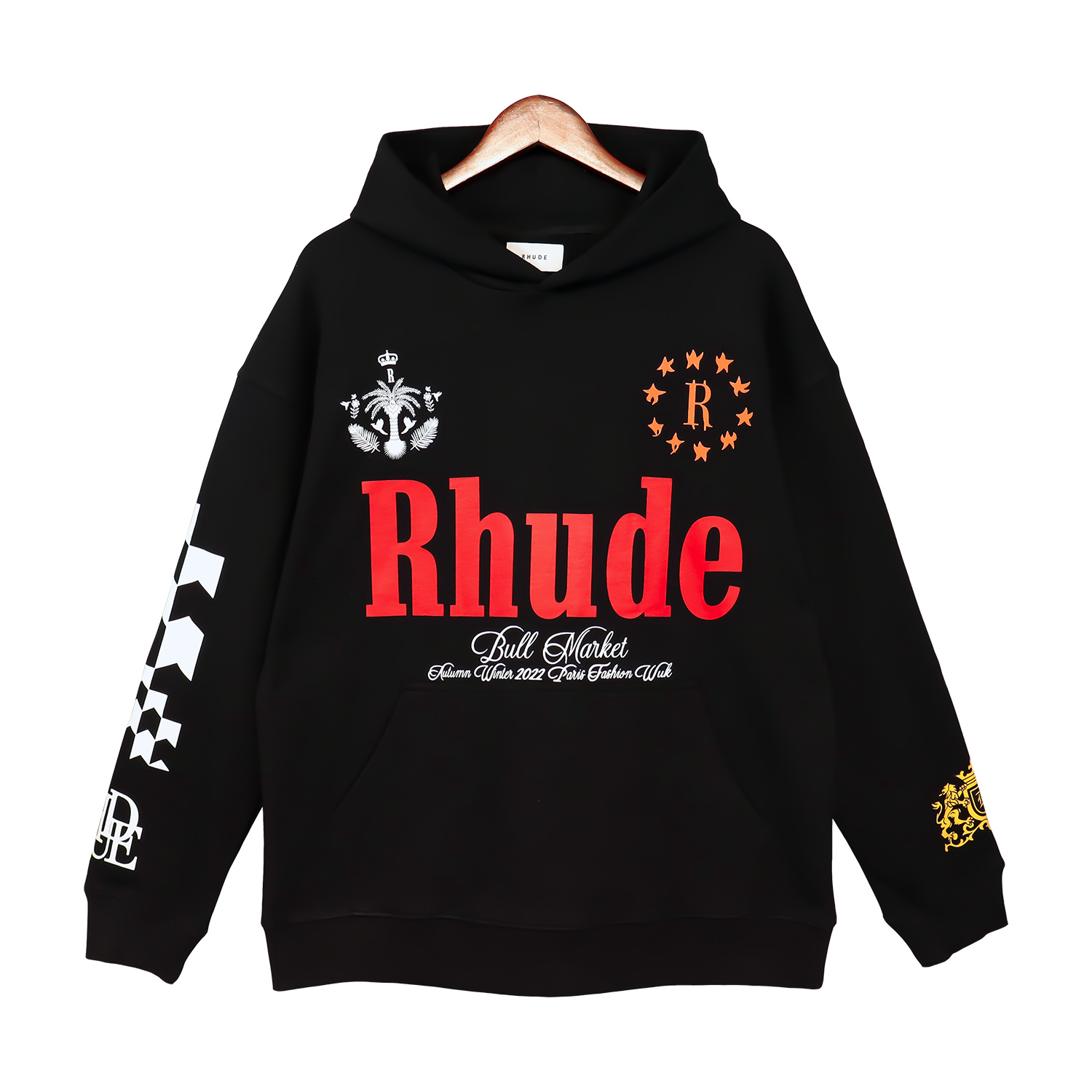 

2022 simple graphic hoodie casual wear with autumn and winter fashion yellow and black color trend lovers street weart#zdc27, Customize