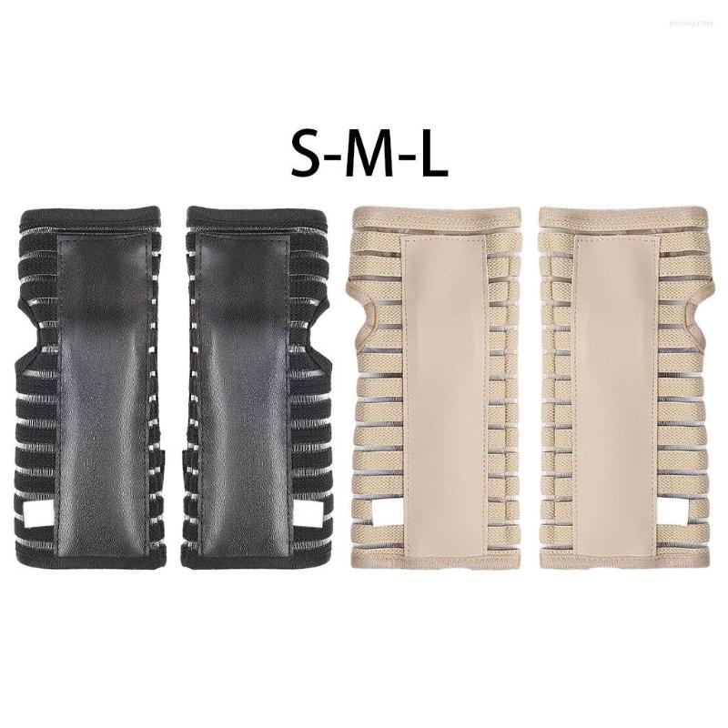 

Wrist Support Splint Arm Stabilizer Hand Brace Removable Concealed Metal For Men Women Treatment Washable, Large black right