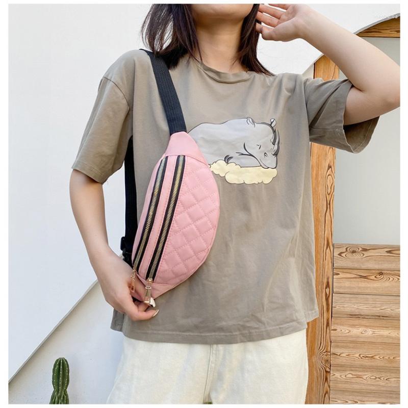 

Waist Bags 2022 Breast Bag Ladies Fashion Versatile Shoulder Large Capacity Crossbody Travel Fanny Pack Sports