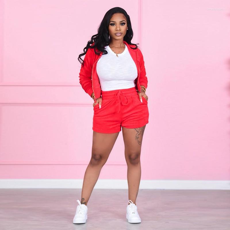 

Women' Tracksuits -4XL Women Two Pieces Shorts Sets Casual Sportswear Hooded Long Sleeve Sweatshirt Biker Workout Sweat Suits, Black