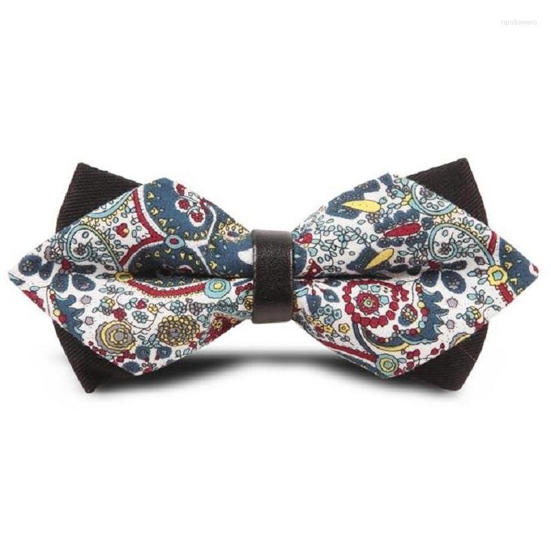 

Bow Ties HOOYI Fashion Men's Tie Butterflies Pattern Butterfly Bowtie Neck
