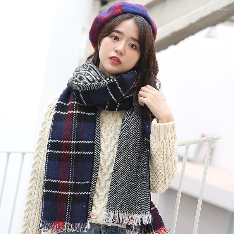 

Scarves Arrival Fashion Winter Long Temperament Soft Fresh Scarf Comfortable Warm Women Thick Knit Outdoor Trend Couple Cute Shawl