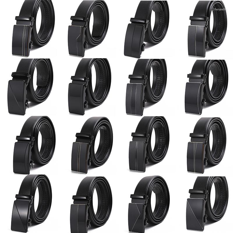 

Belts 2022 Belt Men Top Quality Genuine Luxury For Strap Male Metal Automatic Buckle Waistband Girdle, Black