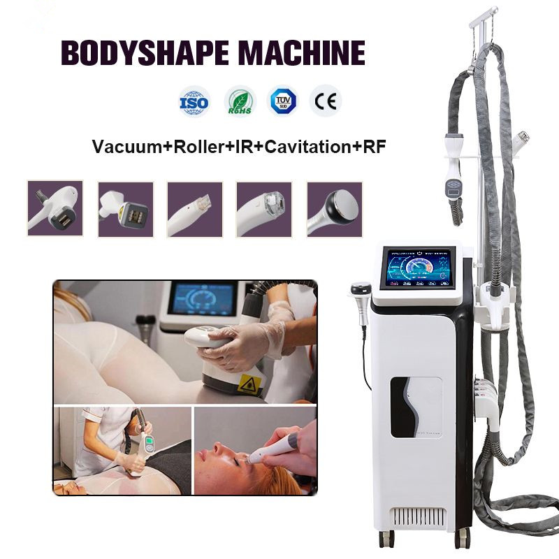 

Powerful Vela Body Shape Fat Removal Cellulite Reduction RF Roller Slimming Machine Cavitation Vacuum 40K Cavitation System Beauty Equipment
