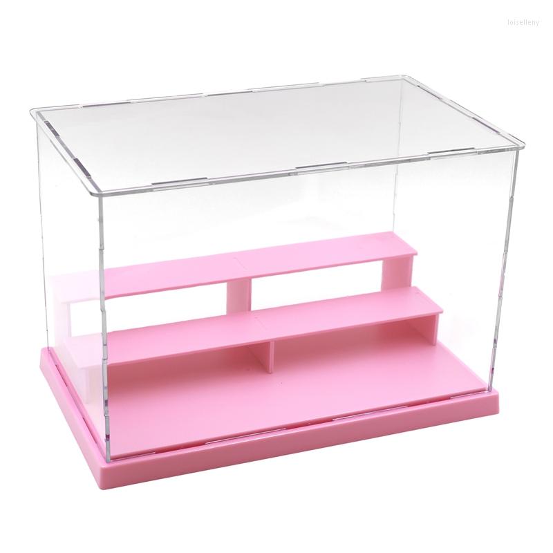 

Jewelry Pouches Acrylic Action Figures Model Transparent Display Case Dustproof Showcase For Collectibles