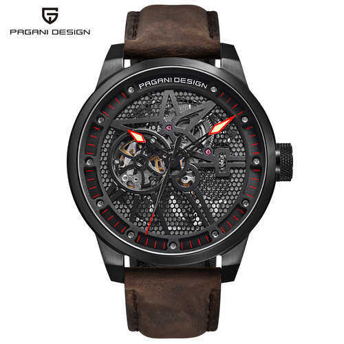 

Limited Edition SUPERCLONE Tourbillon Watch PAGANI DESIGN 1625 New Arrival Fashion Luxury Men's Wrist With Leather Material Automatic Mechanical Movement es, Bjn39190211