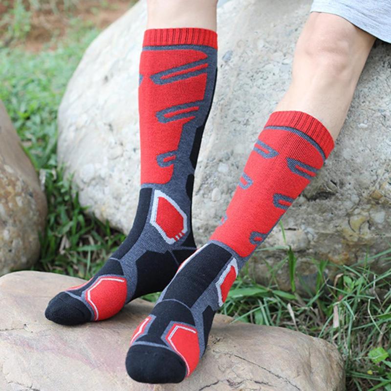

Men's Socks Cotton Men's Ski Men Women Moisture Absorption Sports Snowboard Cycling Soccer Elastic Thermal, Multicolor