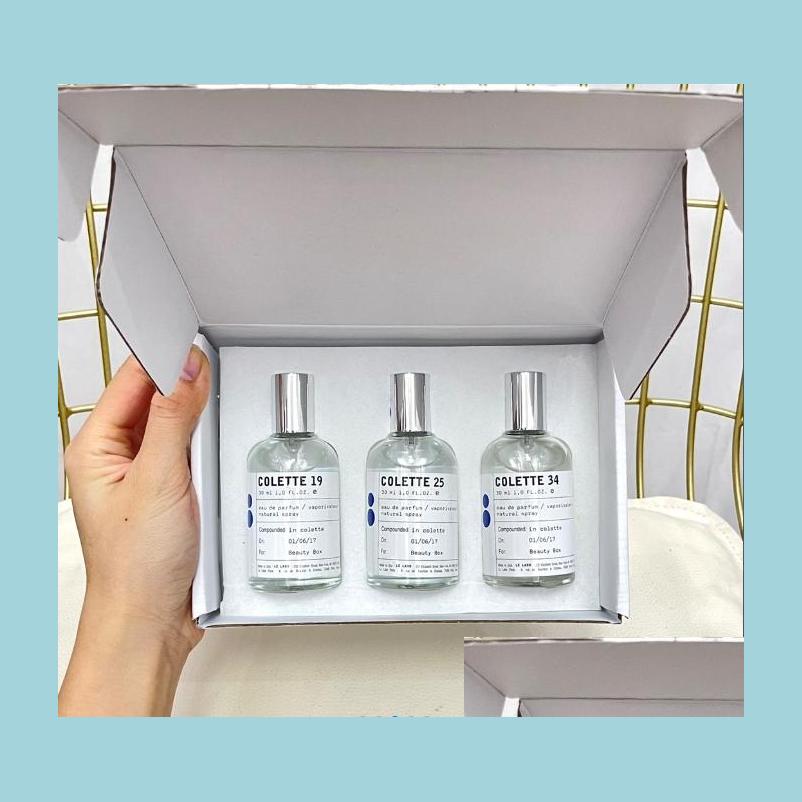 

Incense Le Labo Disery Set Per 30Ml With 3Pcs Colette 19 25 34 Eau De Parfum Neutral New York Fragrance Long Lasting Spray Fast Ship Dhtlv