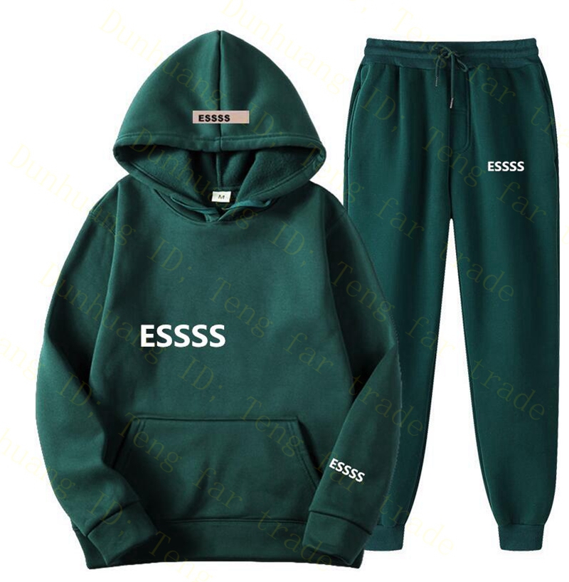 

Man Tracksuit Designer Clothes Fashion Ess Sports Suits Womens Luxury Sweatshirt Suit Men High Qualitys Tracksuits Casual Hoodies Hip Hop Couple Warm Sportswear, Extra fee (are not sold separat)
