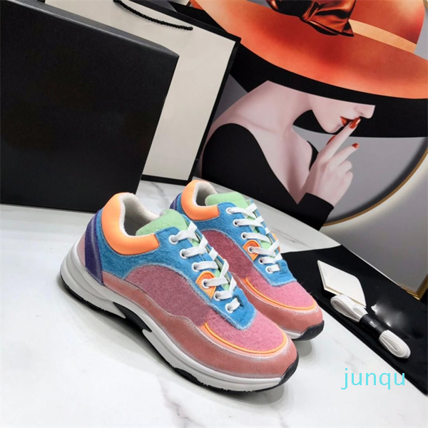 

Velvet Calfskin Sneaker Vintage Suede Shoes OP02 Reflective Sneakers Designer Luxury Shoe Calfskin Casual Running, Color 1
