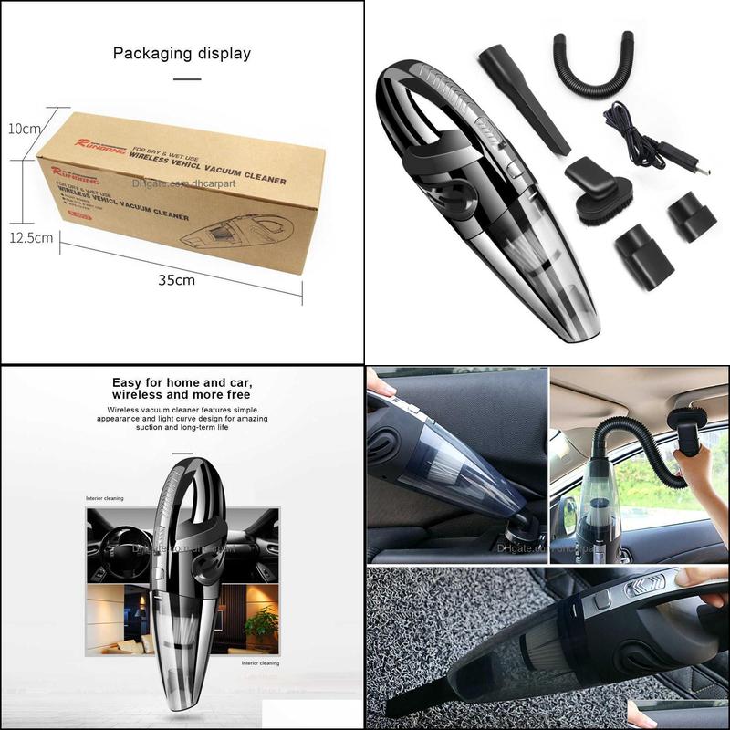 

Other Auto Electronics Wireless Vacuum Cleaner For Car Handheld Vaccum Cleaners Power Suction Drop Delivery 2022 Mobiles Motorcycles Dhghh