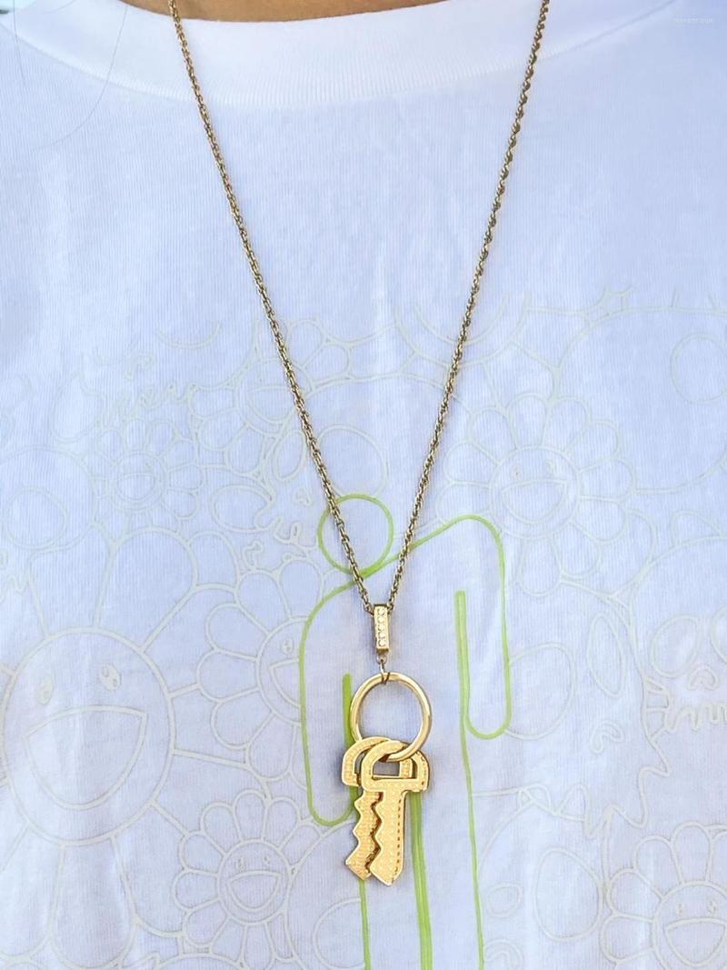 

Chains Goddess Luxury Women Necklace Gold Color Luxe JewKey Fashion