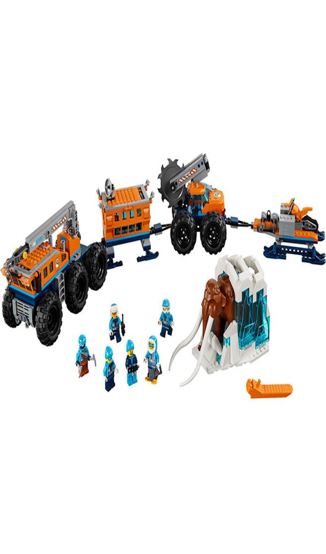 

10997 Series City Arctic Exploration Base 60195 Mobile Phone Toys and Gifts2899912