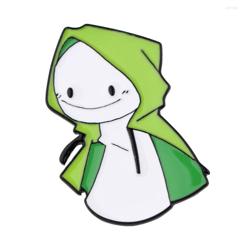

Brooches PF1343 Game Dream Smp Cute Enamel Lapel Pin Badge Pins Hats Clothes Backpacks Decoration Jewelry Accessories Gifts For Friends