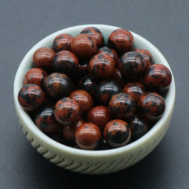 

Natural 8/10/16/18/20mm Golden Swan stones Non-porous-ball Round Loose Gemstone Crystal Ball Diy Non-porous Stone Beads Ball