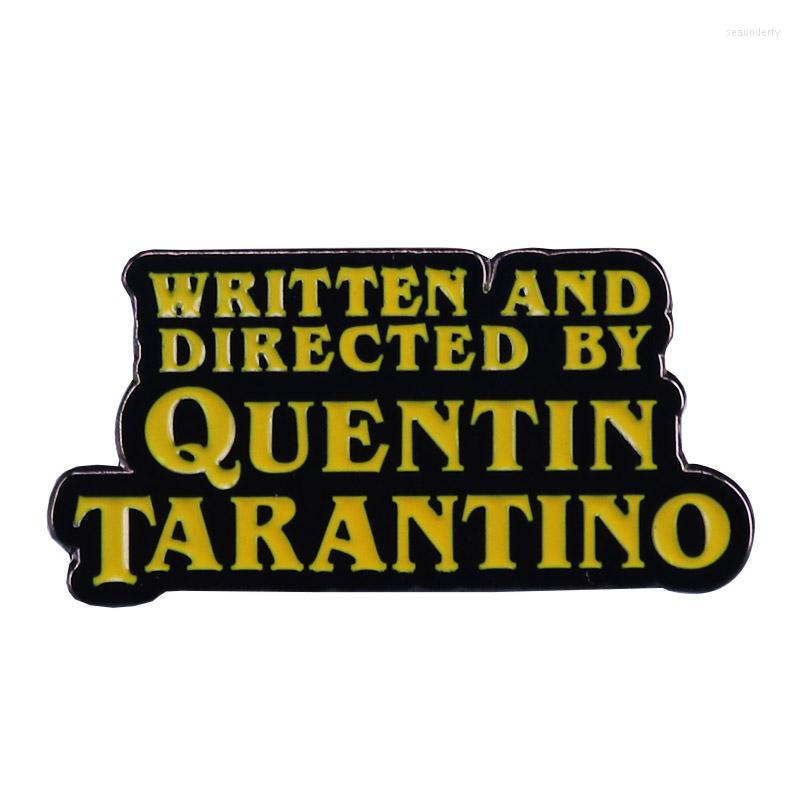 

Brooches Quentin Tarantino Pin Pulp Fiction Kill Bill Iconic Movie Fans Flair Addition