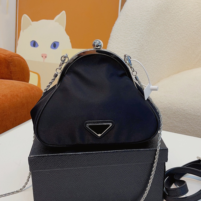 

Pravda Prade Prads Luxury Designer Fashion bags womens cross body canvas shoulder lady chains purses Composite Chest Tote messenger hobo high quality RKY1, Blue