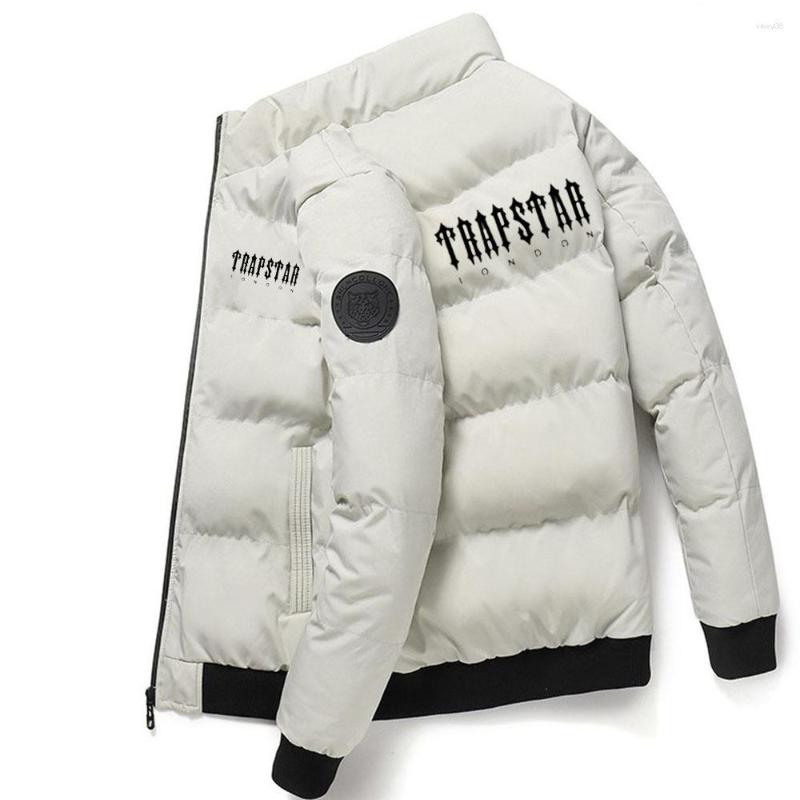 

Men's Hoodies Trapstar London Men Winter Warm Jacket Coat High Quality Thick Windbreaker Tracksuits Outerwear Clothing Male Parkas Cotton