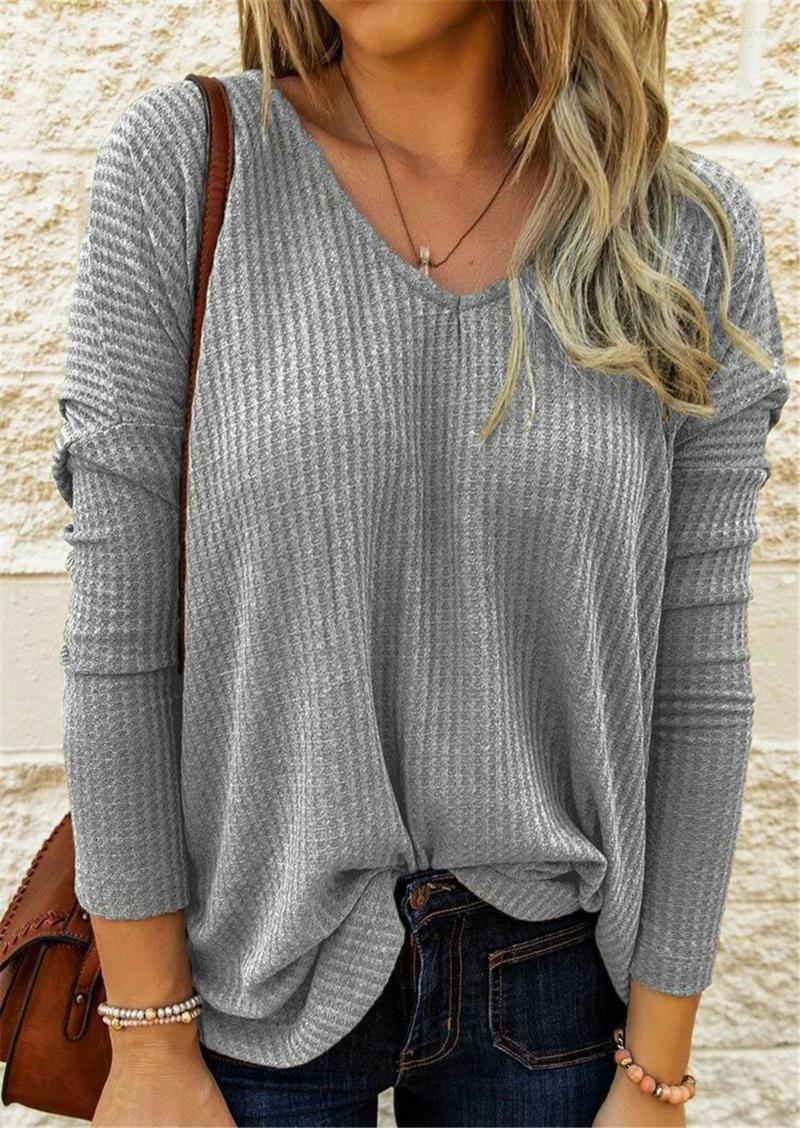 

Women' Hoodies Women' & Sweatshirts Loose V-neck Sweatshirt Women Top Long Sleeve Hoodie For Woman Casual Oversize Female Solid Ropa, Gray