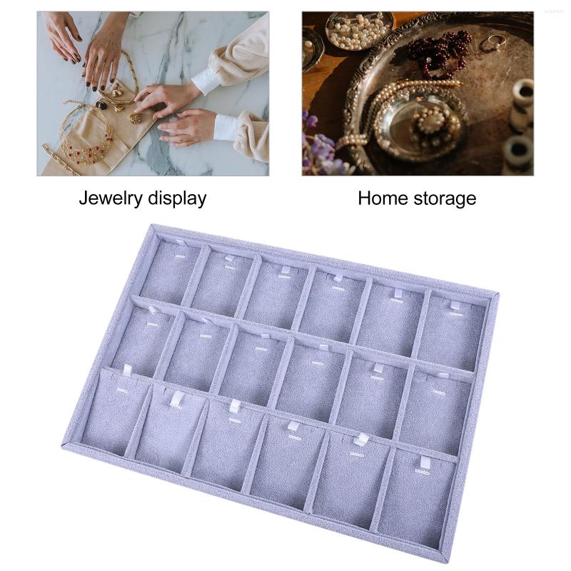 

Watch Boxes Jewelry Box Tray Storage Case Organizer Display Multi Jewellery Organizing Desktop Grids Earring Travel Dish Ring Sundries