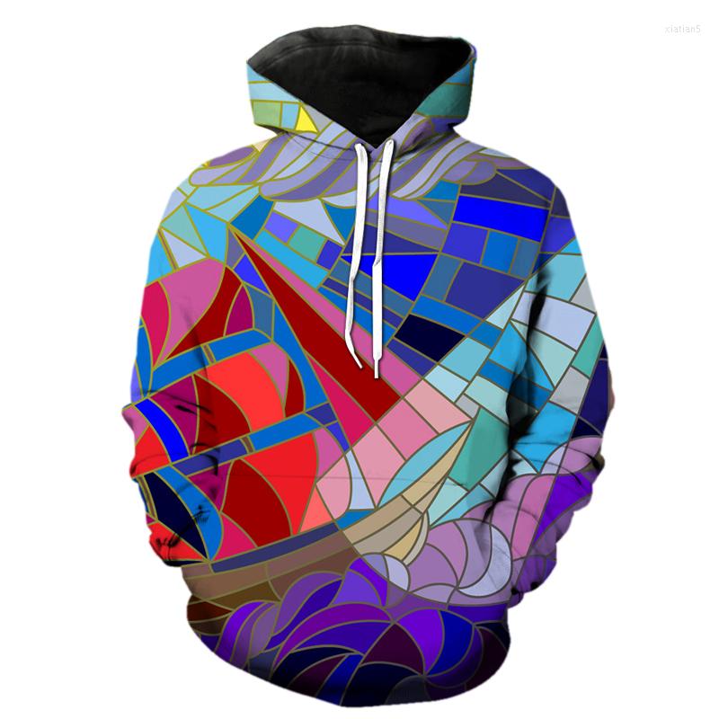

Men' Hoodies Men Women Casual Abstract Graffiti Fashion 3D Printed Sweatshirt Streetwear, 19