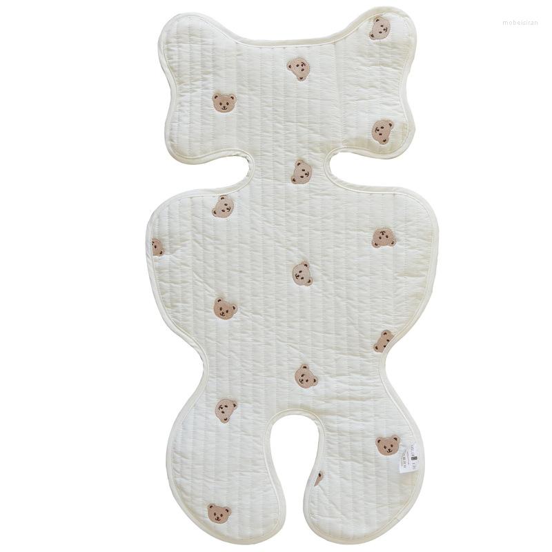 

Stroller Parts Fashion Cartoon Printed Cushion Seat Covers Diaper Pads Washable Baby Mattress Cover Infant Accessories