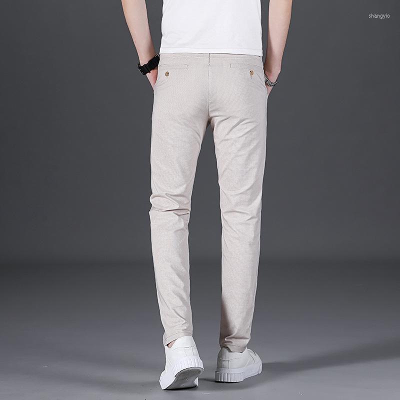 

Men's Pants Casual Spring Man Summer High Quality Slim Fit Elasticity Men's Trousers Harajuku Streetwear Sweatpants Male Daliy Pant, Gray