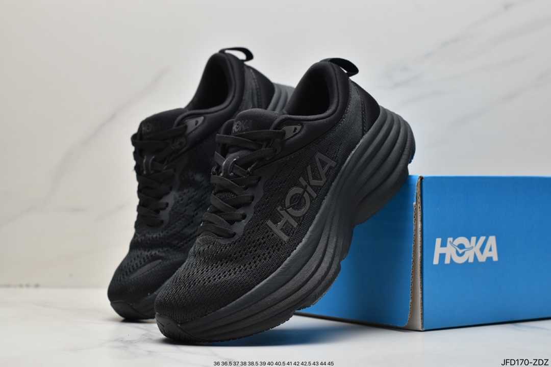 

Sneaker run Hoka One Bondi 8 Running Shoes Lightweight Cushioning Long Distance Road one Runner Shoe Men Women Sneakers Drop shipping with box, Jfd170-zdz8
