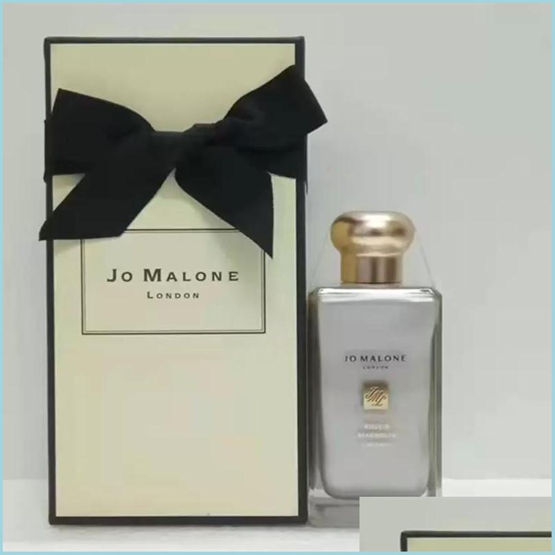 

Incense Jo Malone Rose Magnolia Cologne Per 100Ml For Man Woman Long Lasting Time Good Quality High Fragrance Capactity Parfum Spray Dheyj