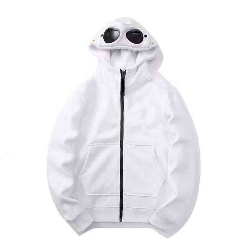 

CP Euro-American designer Men's stone Hoodies Sweatshirts Pure Simple Personality men women Trend Sanitary Cloth Jaet Hat island Glass casual zipper Hoodie JS7Z