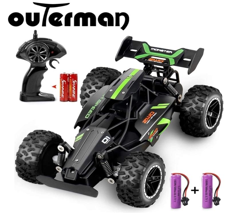 

Outerman RC Car 118 Scale 2 Remote Control RC High Speed Racing Car Electric Toy Car RC Auto Cars for Adults Kids LJ2012097065342