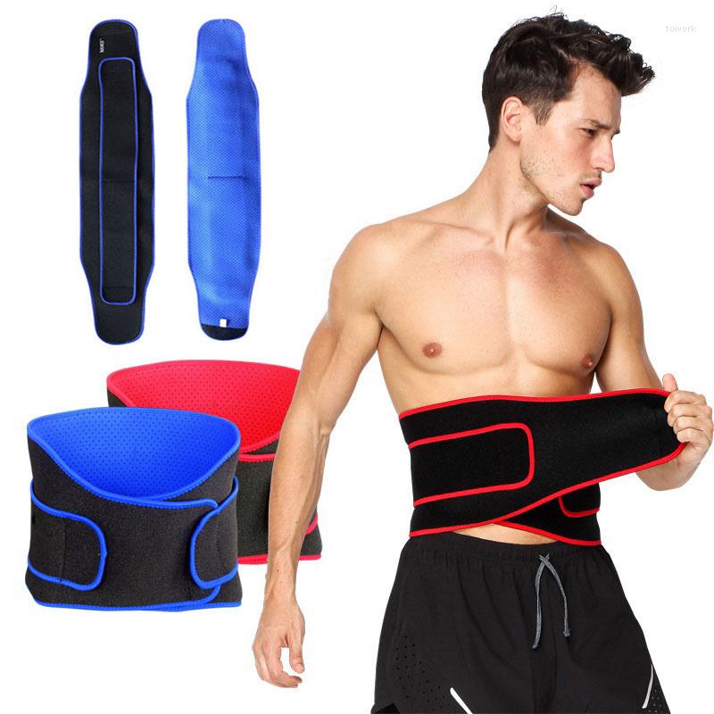 

Waist Support Breathable Sports Bodybuilding Back Pressurized Belt Fitness Weightlifting Elastic Training Equipment, Red