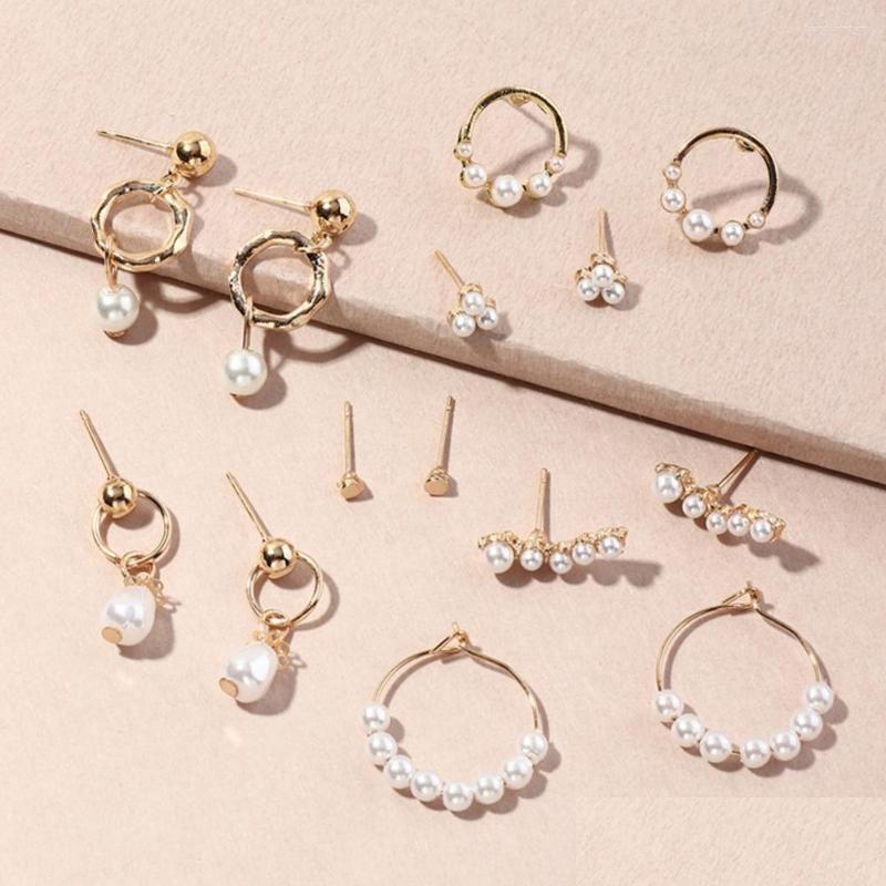 

Hoop Huggie Hoop Earrings 7 Pairs Allmatch Creative Design Unique Ear Temperament Pendnats Stud Earing For Women Party Birthday Gi Dhmls