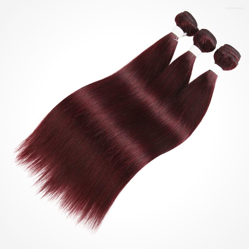

Human Hair Bulks Sapphire Straight Bundles Bone 30 Inch Remy Brazilian Weave Extensions