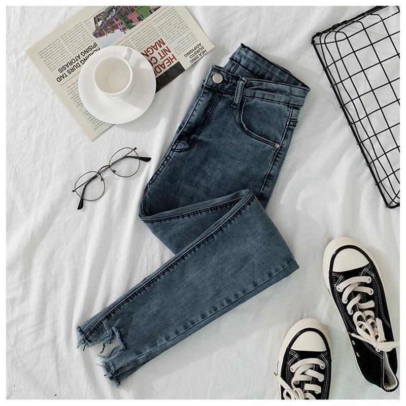 

Women' Jeans Women' JUJULAND 2022 Female Denim Pants Black Color Womens Stretch Bottoms Feminino Skinny For Women Trousers 8113, Blue