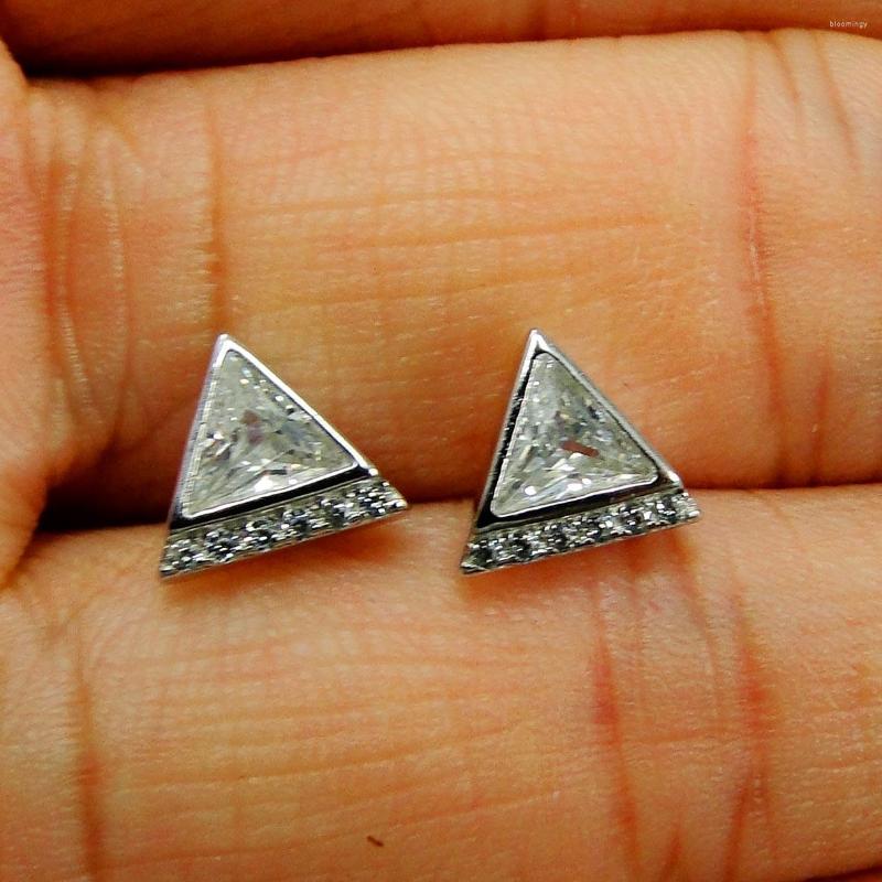 

Stud Earrings Selling Beautiful 925 Silver CZ Womens For Engagement Wedding Party Daily Wear Jewelry Gift