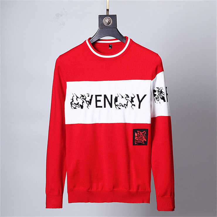 Mens Womens Designers Sweaters Letters Pullover Men Hoodie Long Sleeve Active Sweatshirt Embroidery Knitwear Winter ClothesAsian code M-3XL tc019