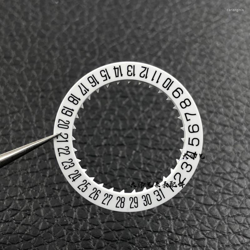 

Watch Repair Kits Miyot 8215 White Datewheel 6H O'clock Replacement Parts For Mechanical Movement