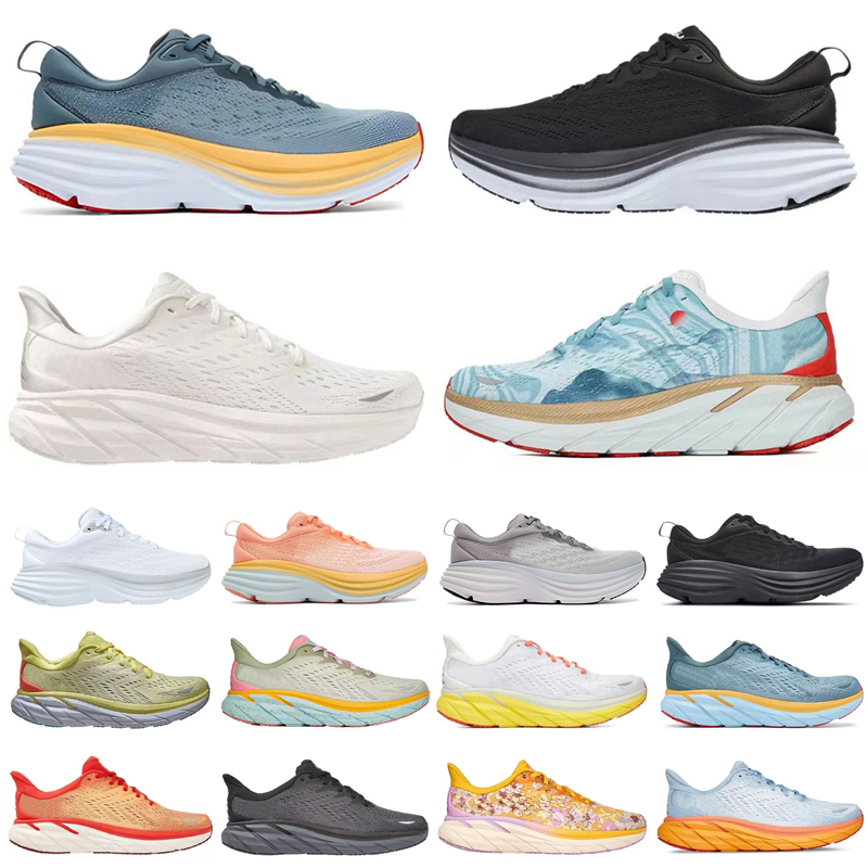 

2022 HK ONE ONE Bondi 8 Running Shoe local boots online store training Sneakers Clifton 8 Accepted lifestyle Shock absorption highway Designer Women Men shoes, 24