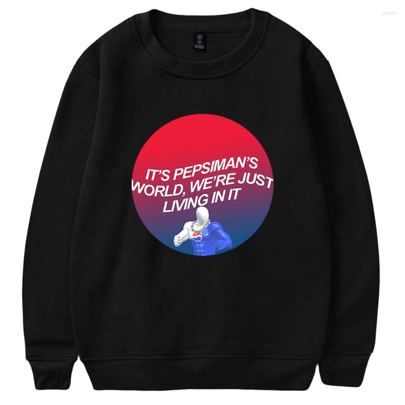 

Men's Hoodies Penguinz0 O-Neck Sweatshirt Women Men Long Sleeve Pullover Tracksuit Fashion Streetwear Casual Clothes, Black