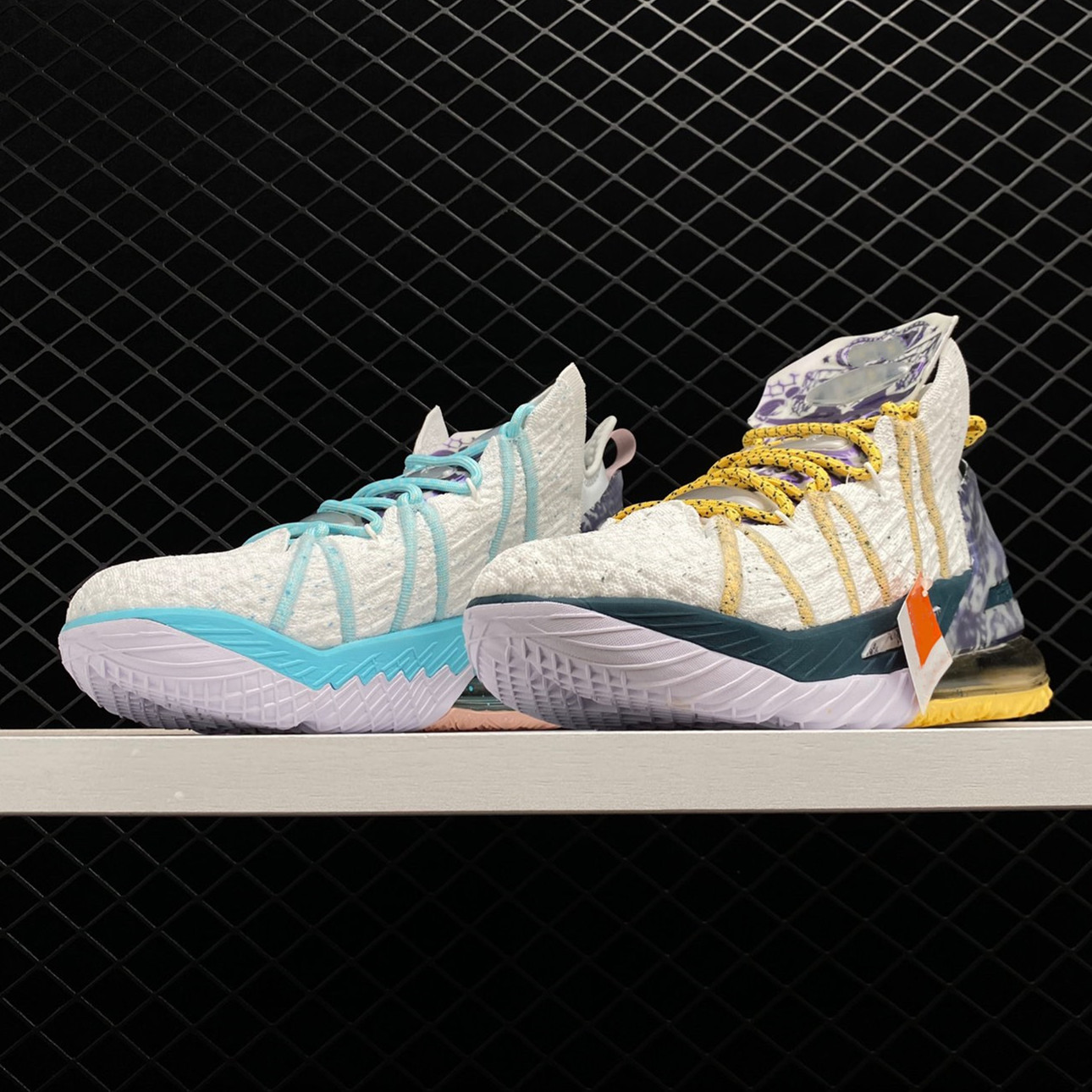 

40-46 US12 Men's lebrons 18 basketball shoes XVIII EP Los Angeles LA running shoes By Day Night Empire Jade Melon Tint sports sneakers Cushion trainers, 10121533341