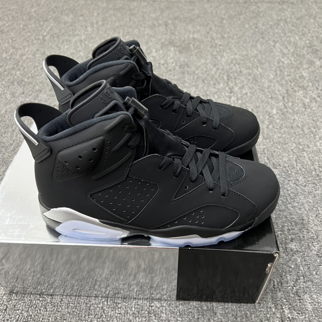 

top 6 Black Metallic Mens Basketball Shoes 6s Black/Metallic Silver-Black Outdoor womens Sports Sneakers DX2836-001With Original Box