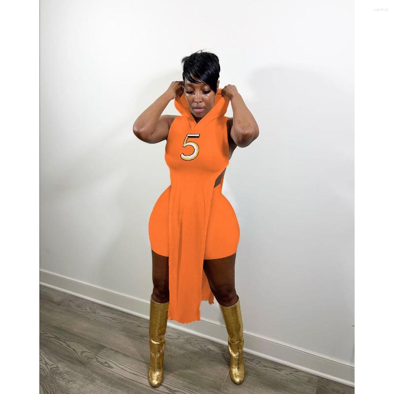 

Women' Tracksuits Echoine Digital Embroidery Design Irregular Hoodies Top Side Hollow Out Sexy Matching Set Shorts Tow Piece Street Summer, Black