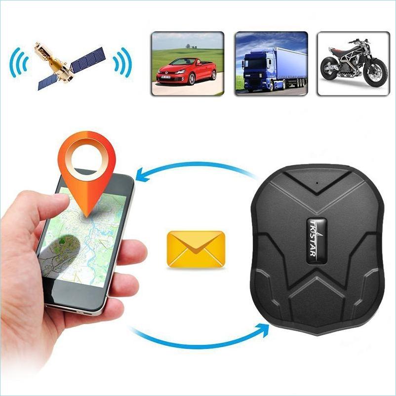 

Car Gps Accessories Tkstar 5000Mah Long Life Battery Standby 120Days Tk905 Quad Band Gps Tracker Waterproof Real Time Tracking Dev Dhunn